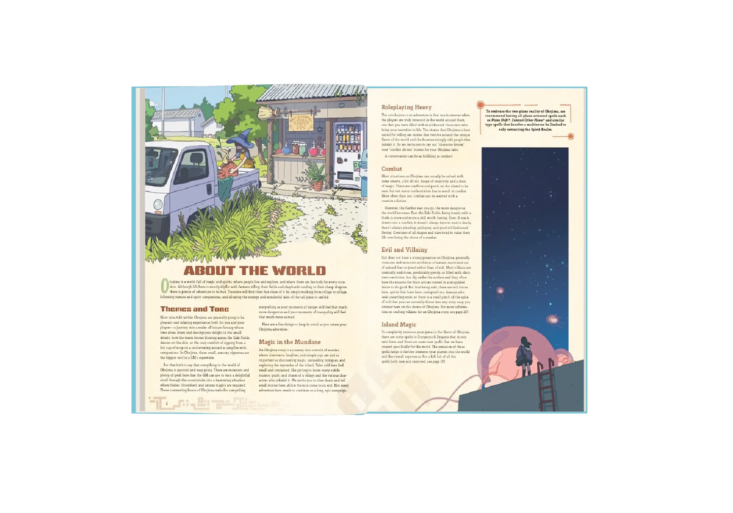 Obojima: Tales from the Tall Grass – Hardcover 5E Campaign Book