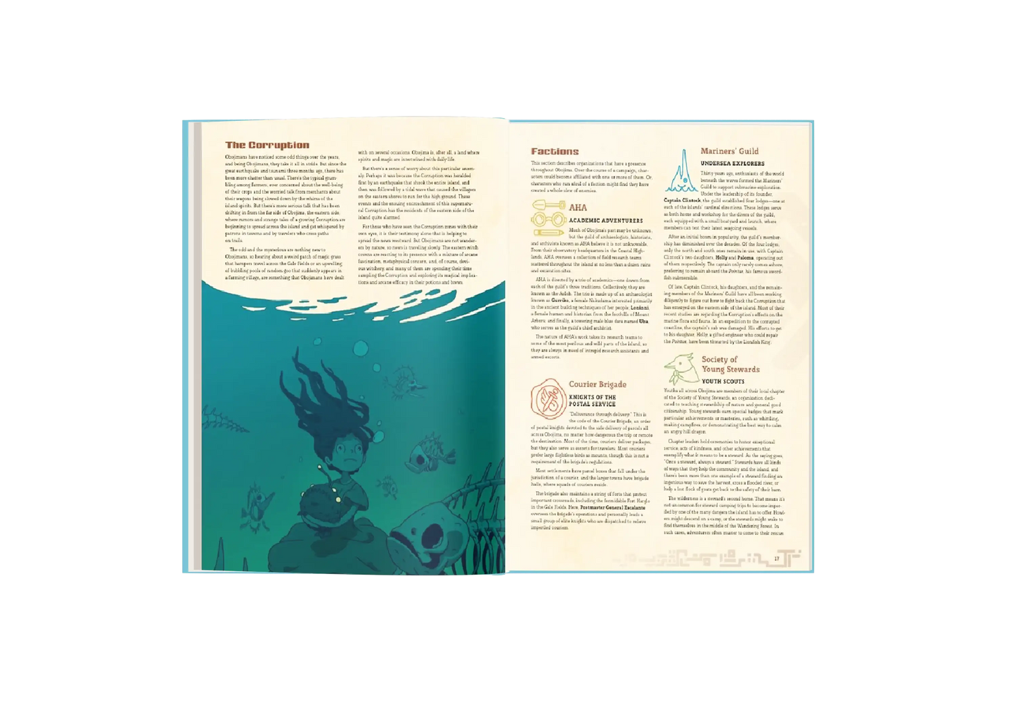 Obojima: Tales from the Tall Grass – Hardcover 5E Campaign Book
