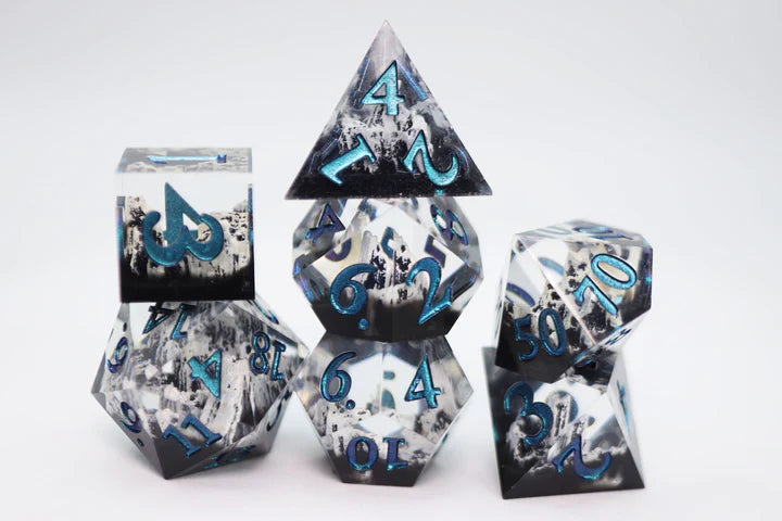 Sharp Edge Resin Dice Set: The Journey North