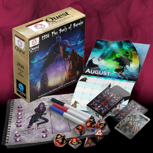 2026 Quest Calendar Scoundrel Package