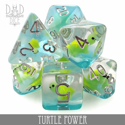 Turtle Power Dice Set