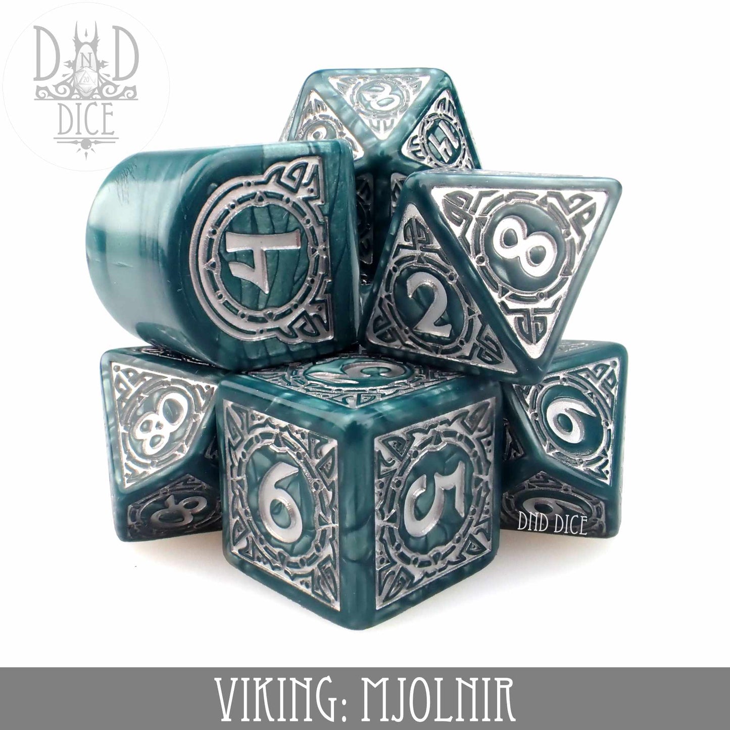 Viking Mjolnir Dice Set
