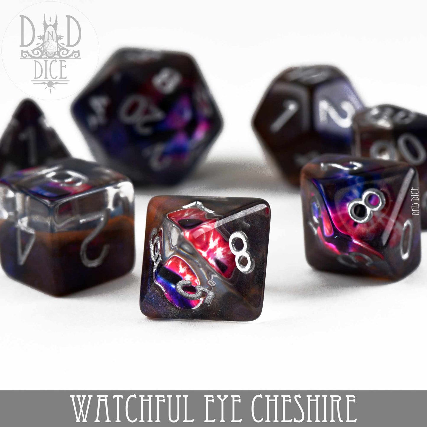 Watchful Eye - Cheshire Dice Set