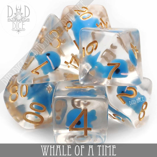Whale of a Time Dice Set