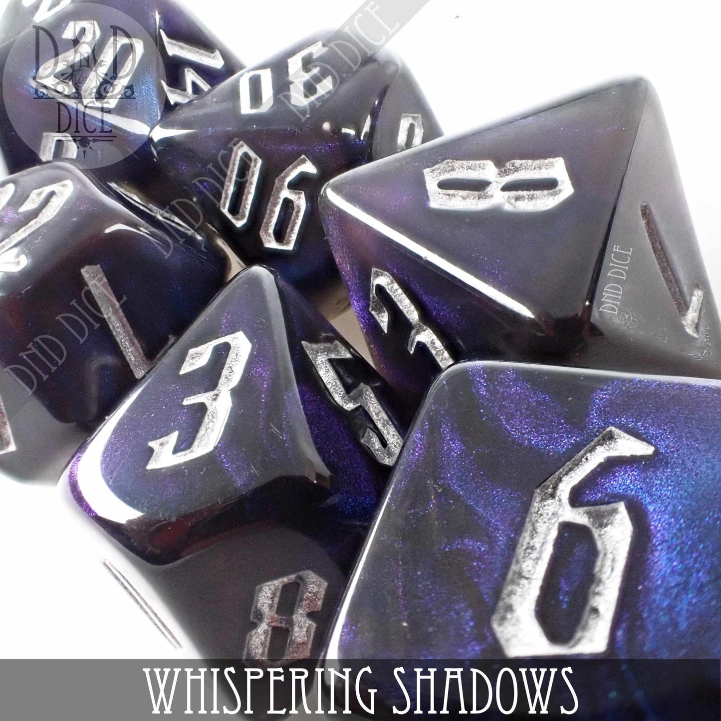 Whispering Shadows Dice Set