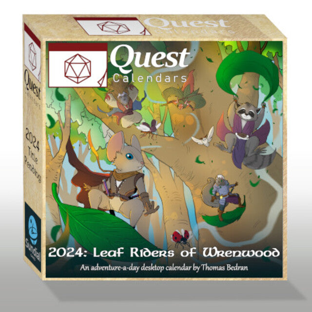 2024 Quest Calendar An Adventure a Day RPG Premium Bundle