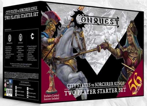 Conquest Sorcerer Kings vs City States - Two player Starter Set