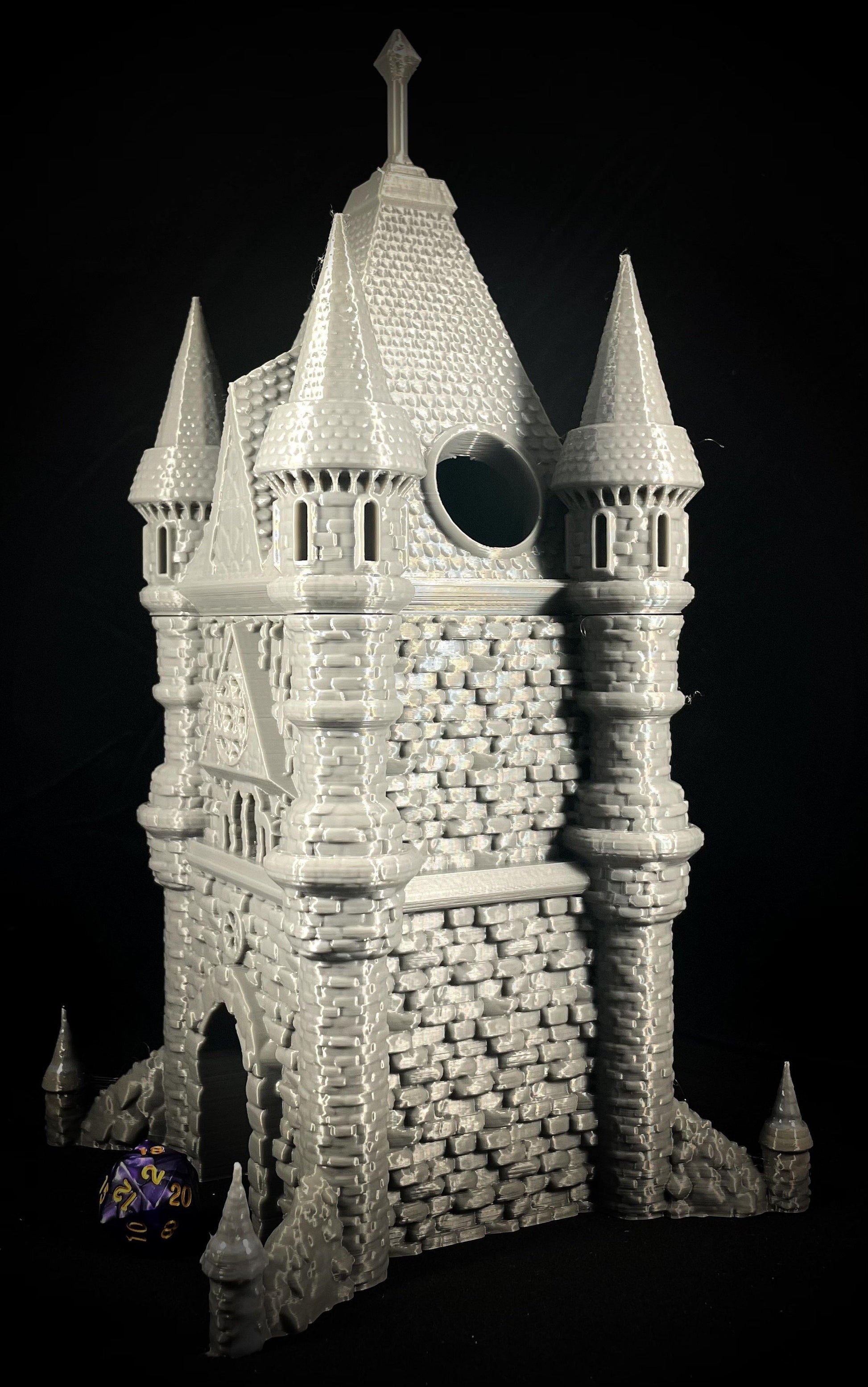 Cleric Dice Tower - GameWorkCreate LLC
