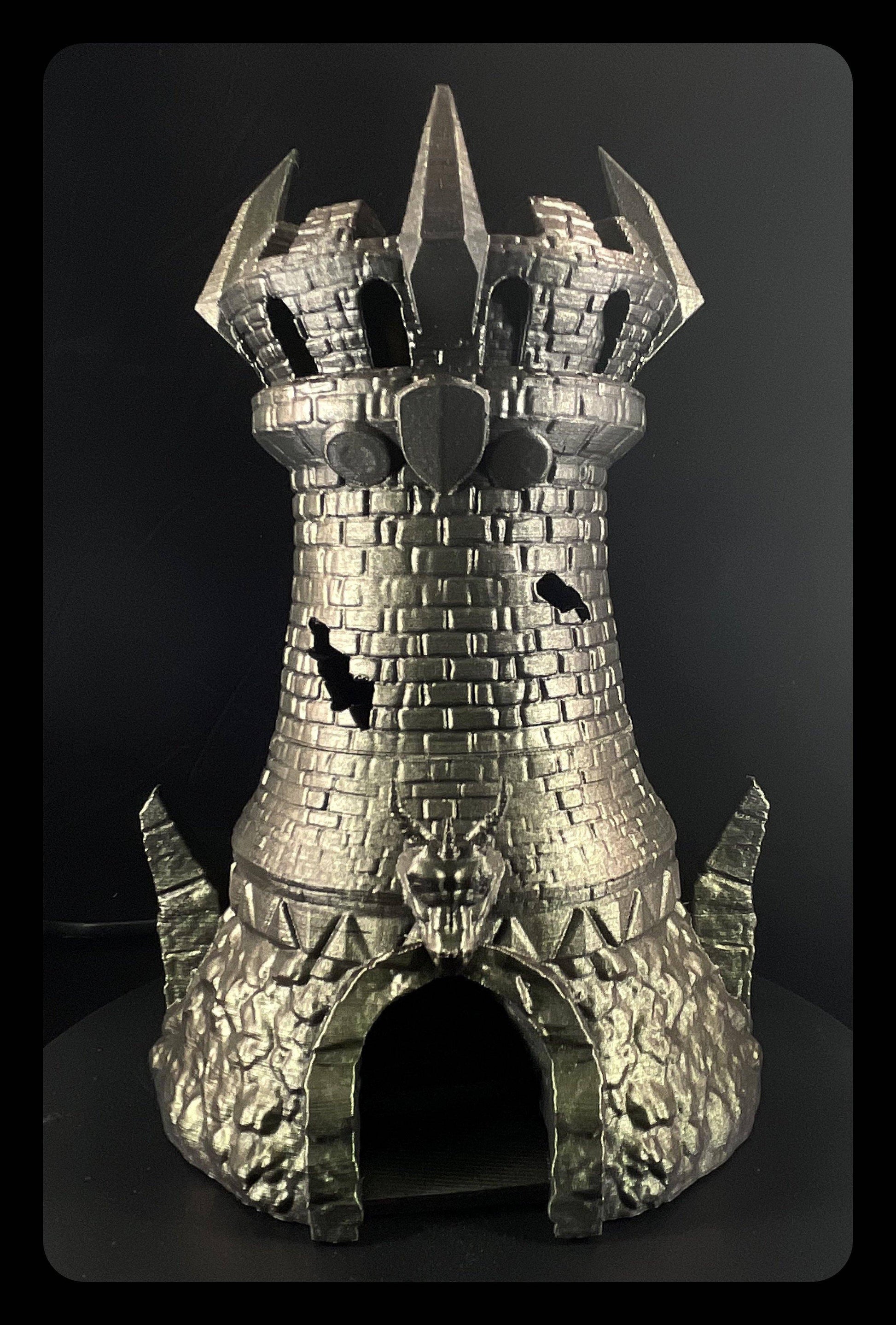 Fighter Dice Tower - GameWorkCreate LLC