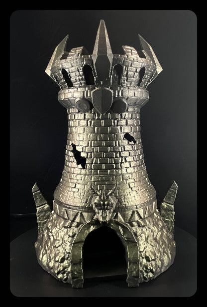 Fighter Dice Tower - GameWorkCreate LLC