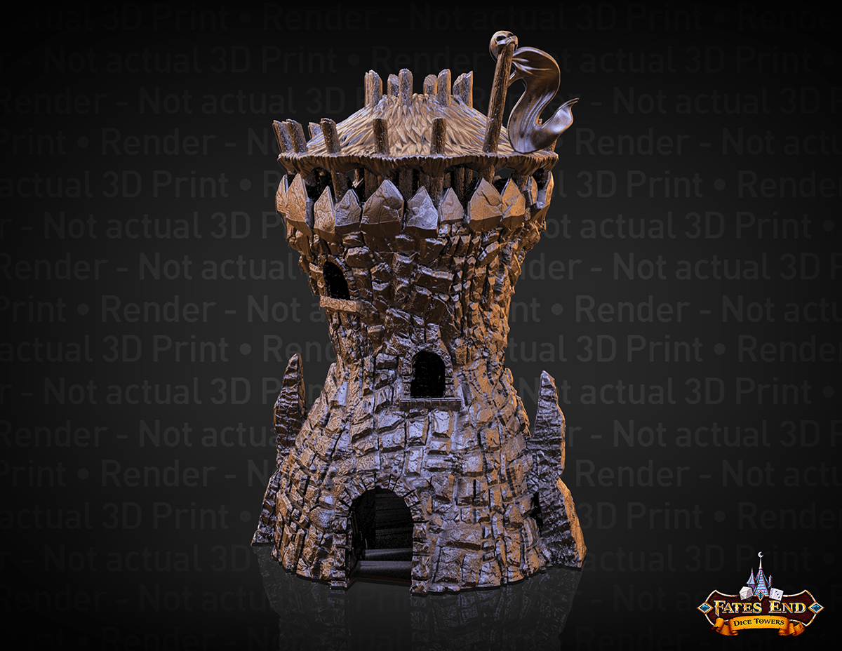 Goblin Dice Tower - GameWorkCreate LLC