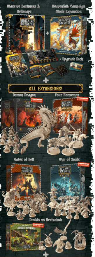 Massive Darkness 2 Hellscape Game Play All In – GameWorkCreate