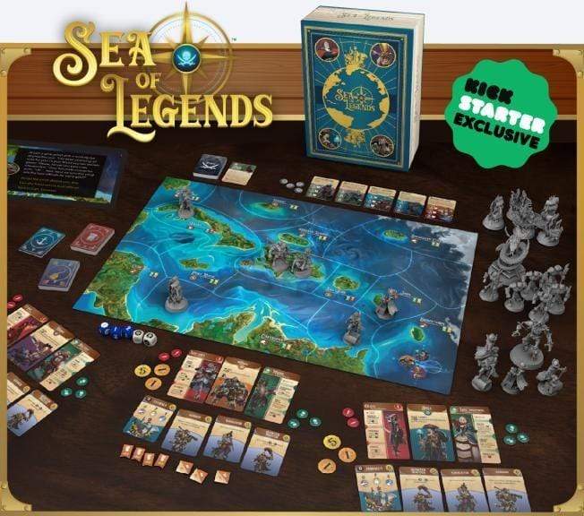 Sea of Legends "All-In" KS  Board Game