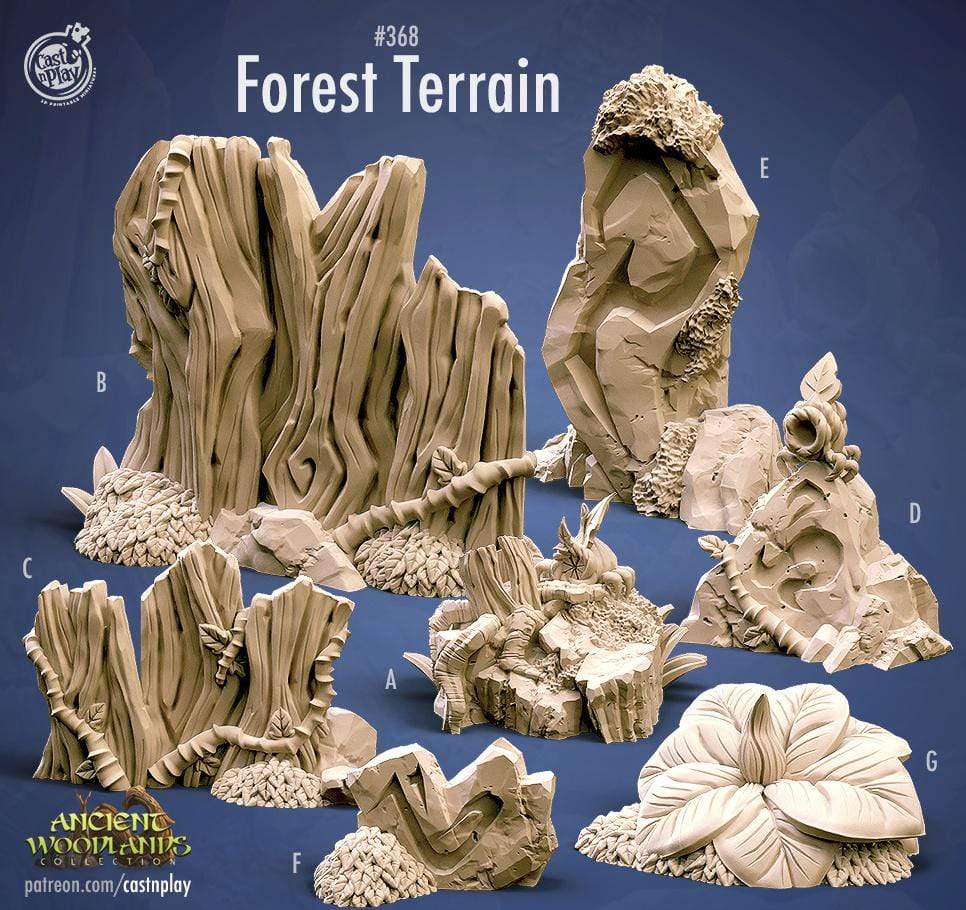 Forest Terrain - GameWorkCreate LLC