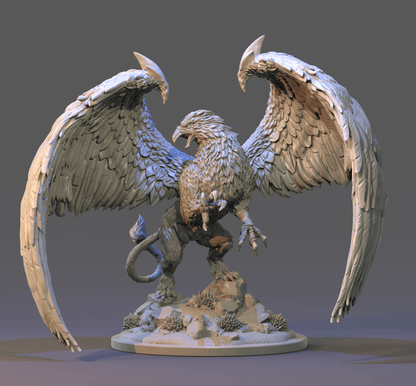 Griffin Clay Cyanide, Resin Miniature, The Legends of King Arthur
