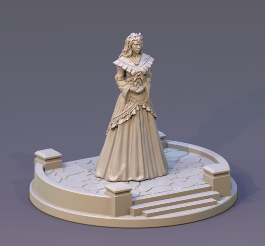 Guinevere Clay Cyanide, Resin Miniature, The Legends of King Arthur