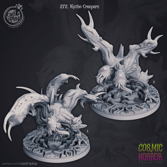 Nyzho Creepers Cast N Play, Cosmic Horror, Resin Miniature