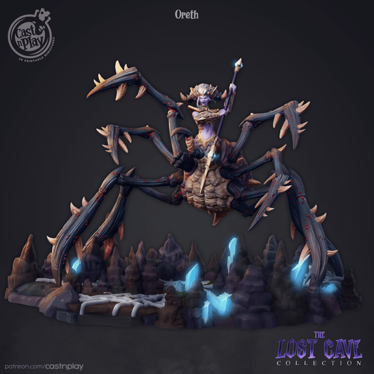 Oreth Cast N Play, Resin Miniature, The Lost Cave