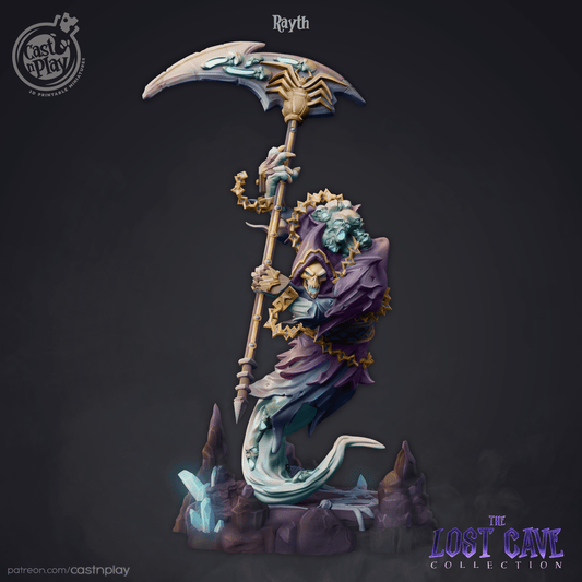 Rayth Cast N Play, Resin Miniature, The Lost Cave