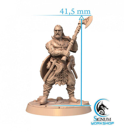 Trond, the Giant Slayer Resin Miniature, Signum Workshop