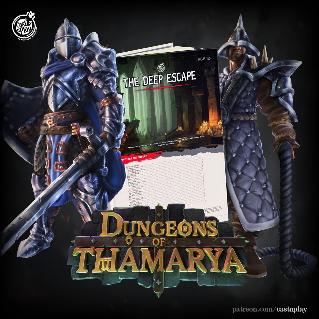 Dungeons of Thamarya - Bundle with Adventure