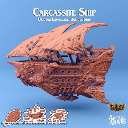Airship - Carcassite Ship (Undead)