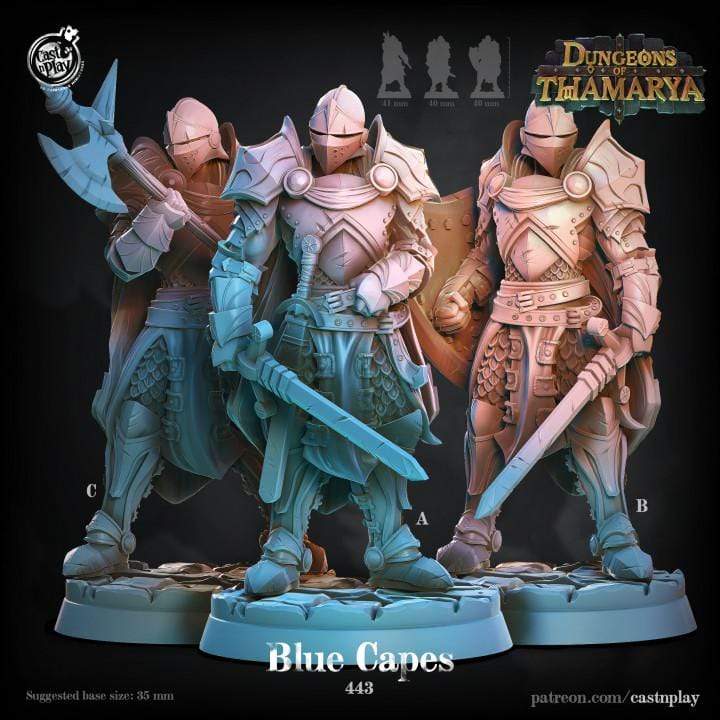 Blue Capes - Knights