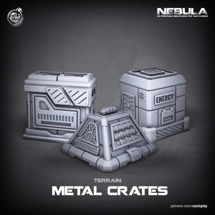 Metal Crates - Nebula