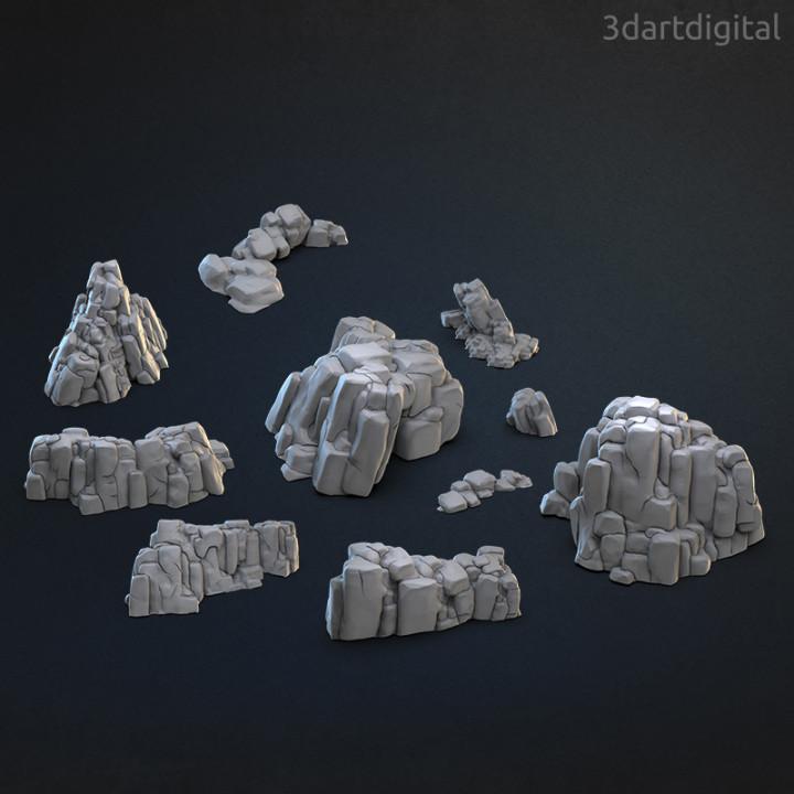 Scattered Rocks