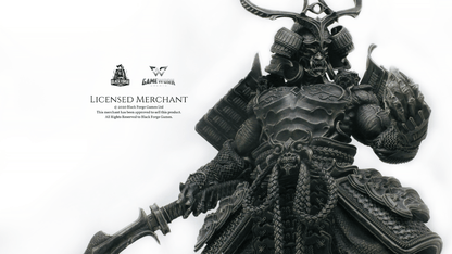 Tenjin The Cursed Scholar with Portal Base - GameWorkCreate LLC