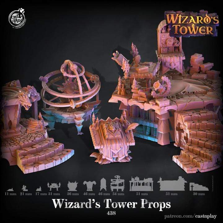Wizard's Tower Props